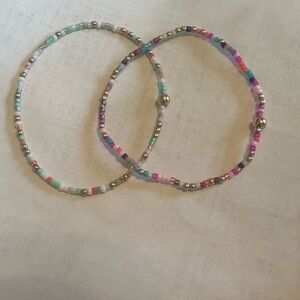 E Newton Colorful Beaded Bracelet Set